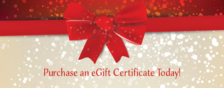 eGift Certificates Holiday